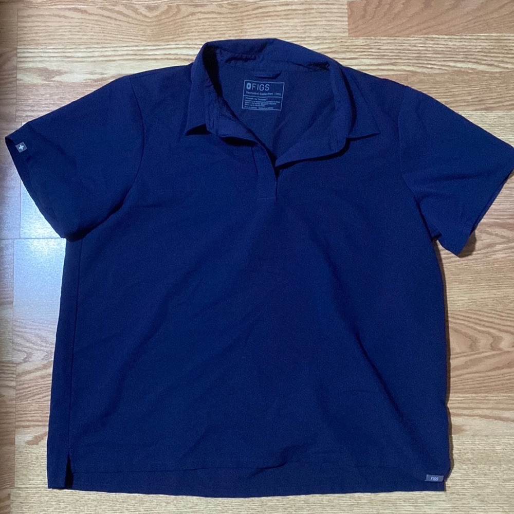 figs navy xxl top
